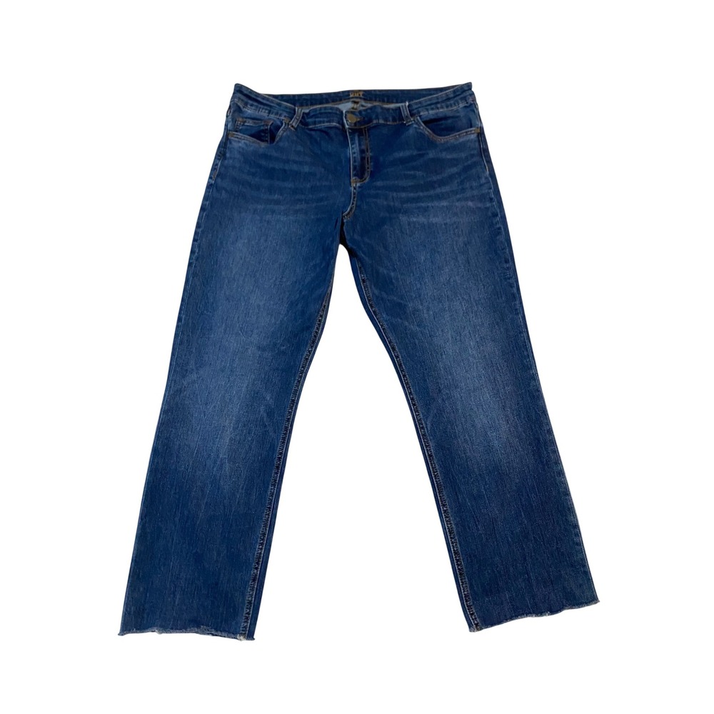 Kut from the Kloth Slouchy Boyfriend Jeans Medium Wash Raw Hem SP015MA2 16